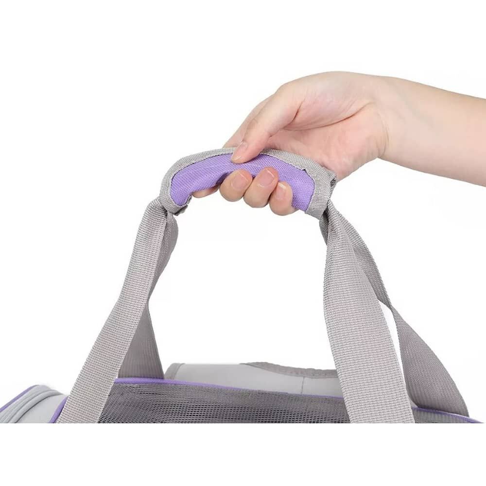 Mochila Transpordora Canil Gato Bolso image number 2.0