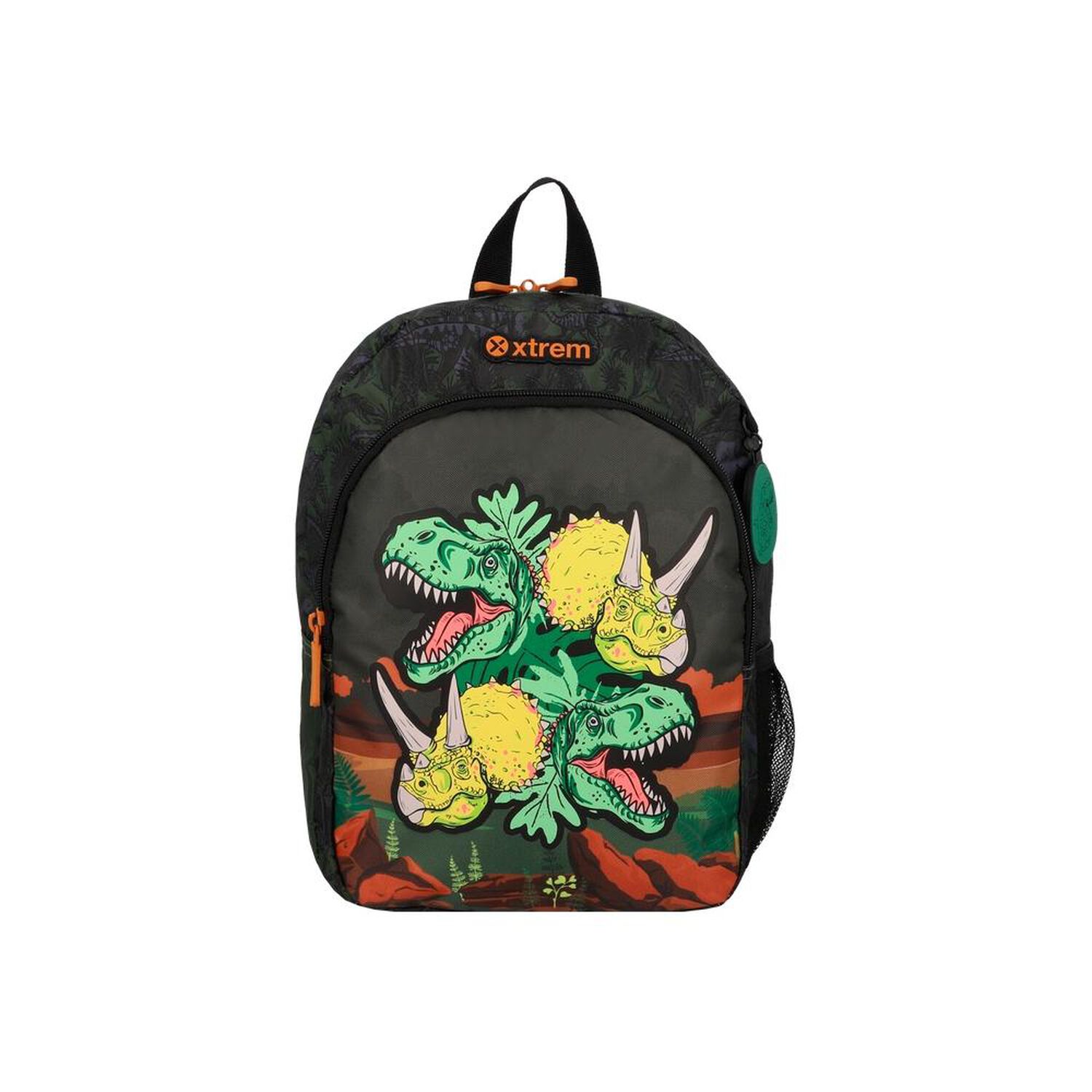 Mochila Xtrem Kinder 6xt Dino Verde Oliva image number 0.0