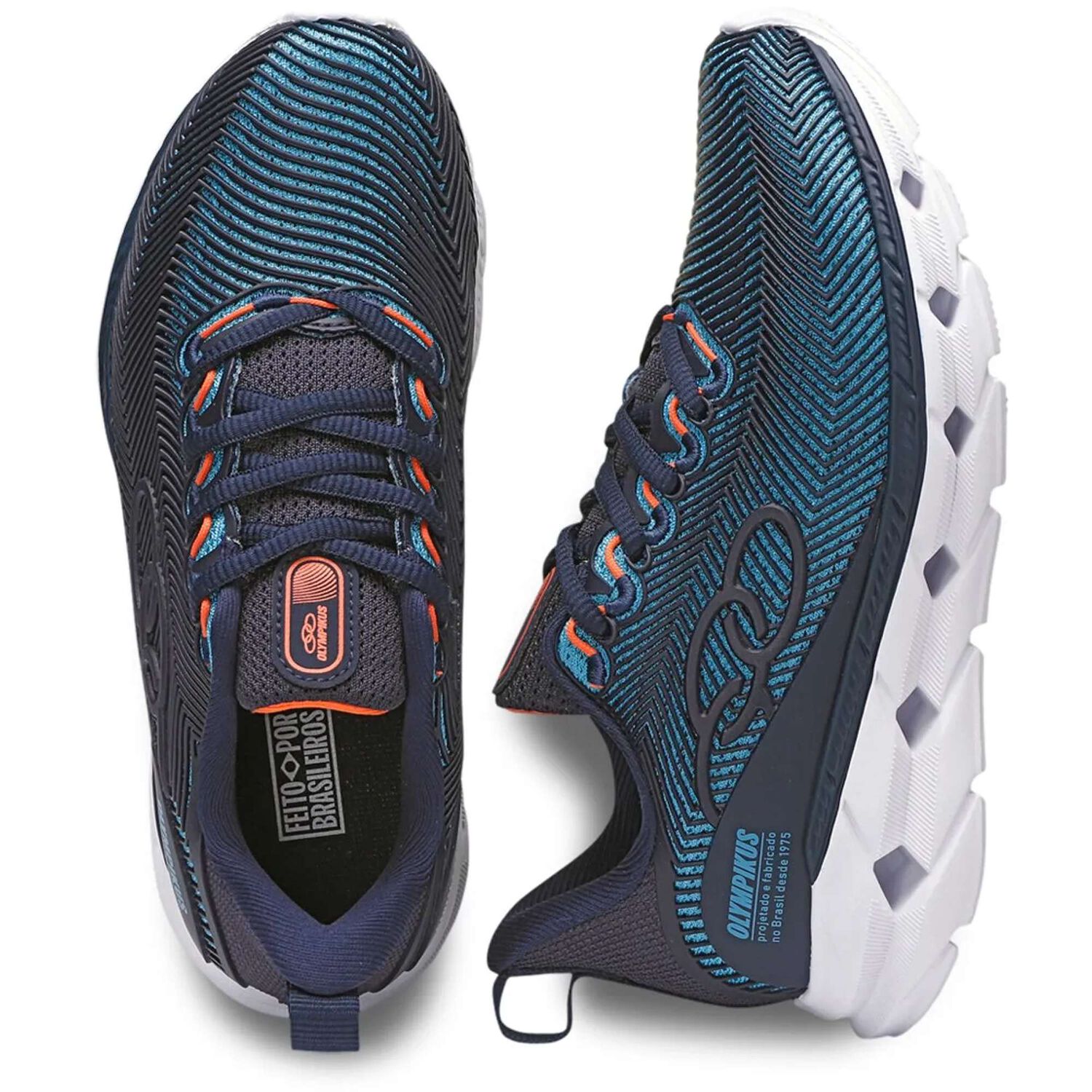 Zapatilla Infantil Perfect 3 Azul Olympikus image number 2.0