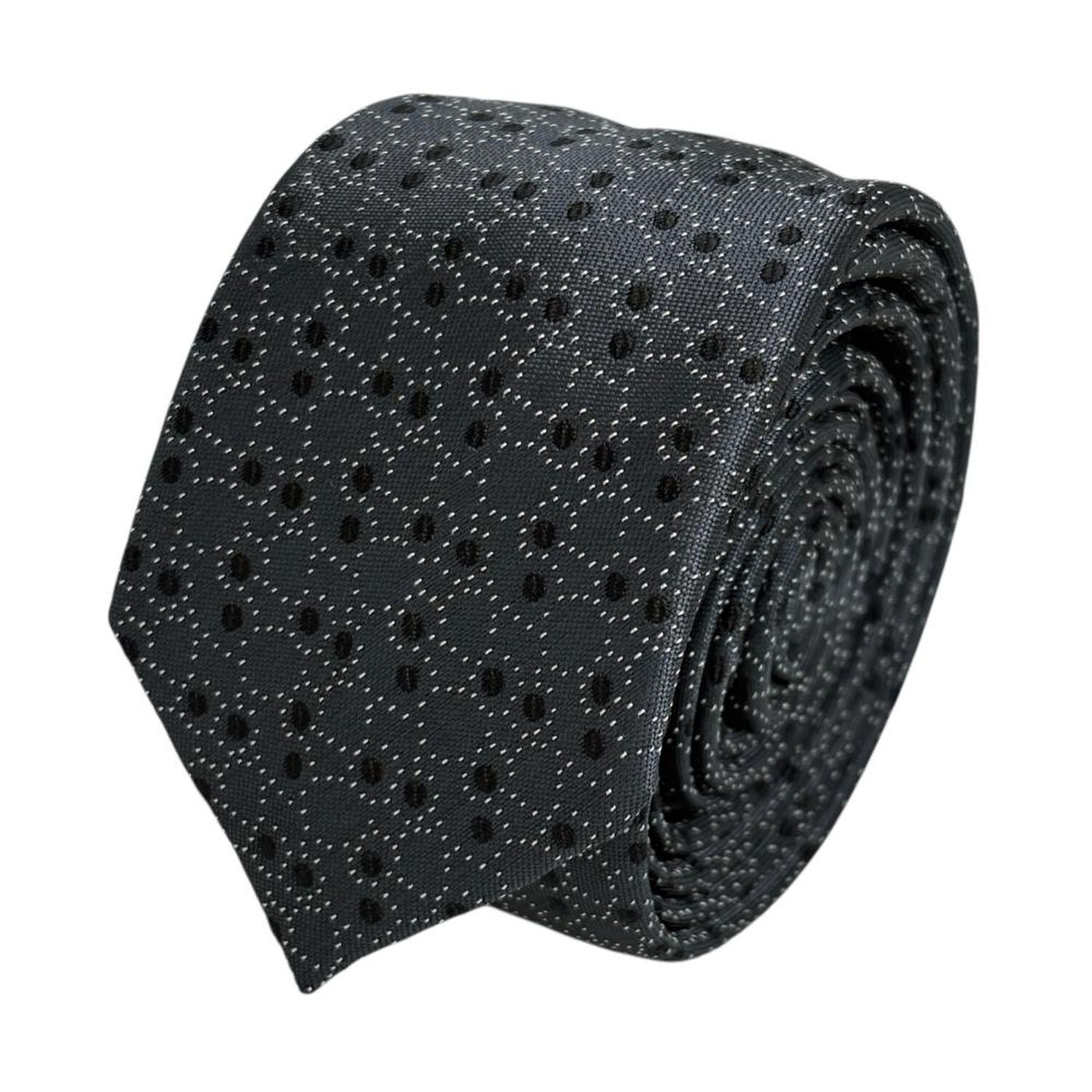 Corbata Micro 5 Cm Fantasia Az Black image number 0.0