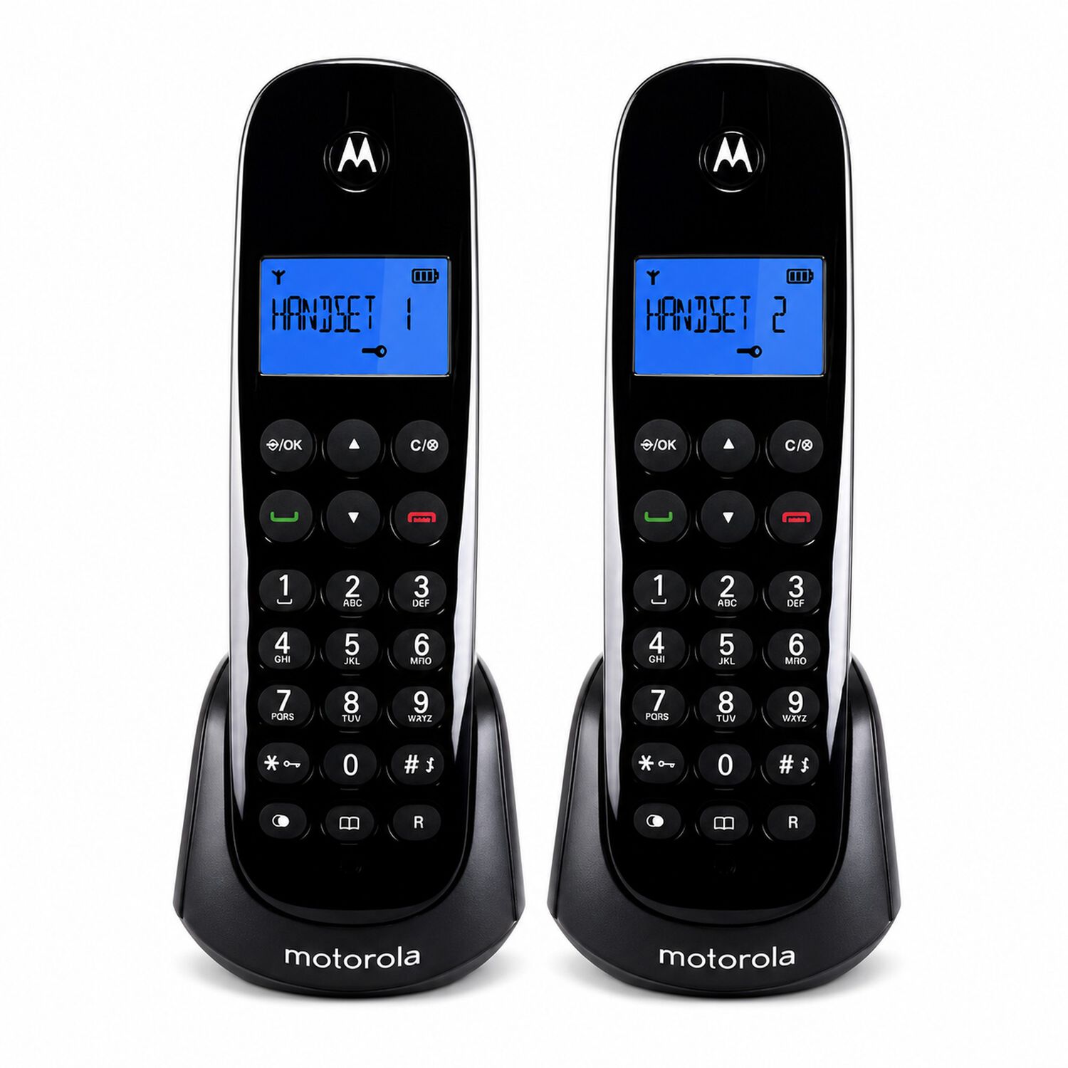 Pack De 2 Tel&eacute;fonos Inal&aacute;mbricos Motorola M700-2 Dual Hd image number 0.0