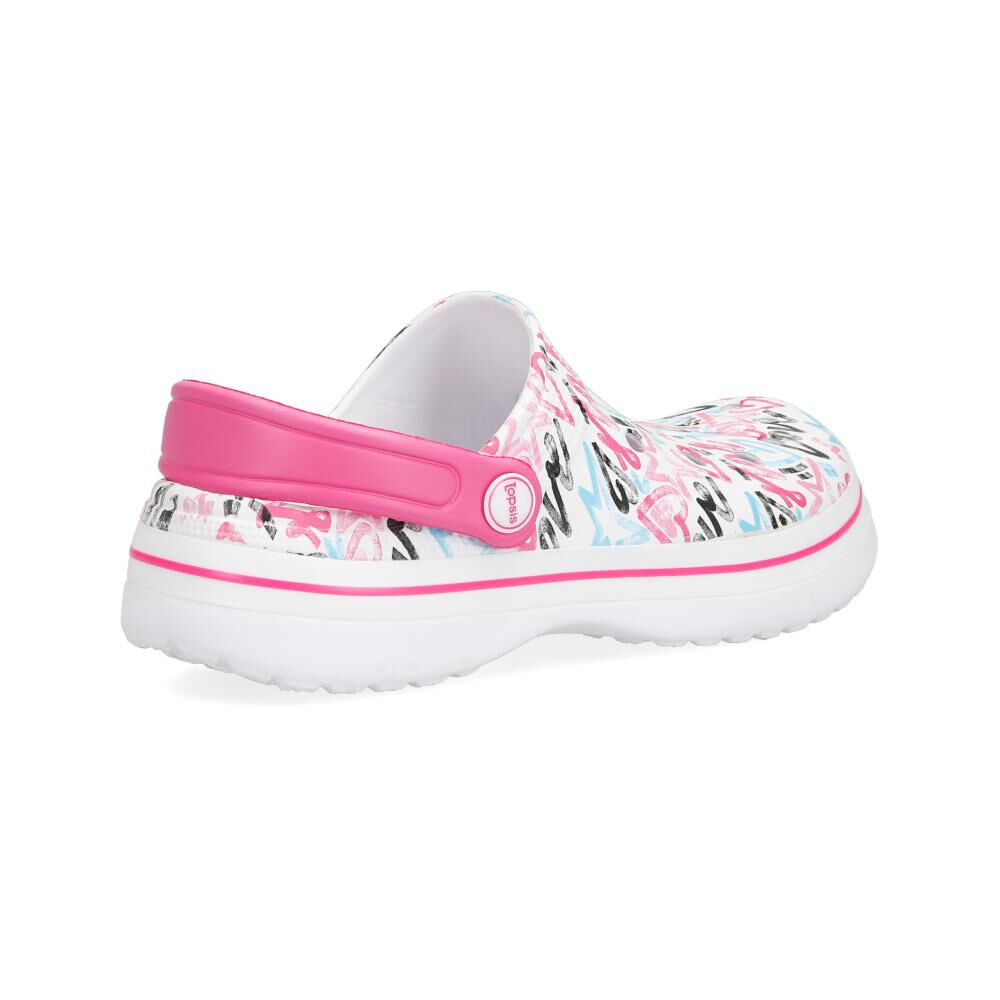 Sandalia Niña Topsis White image number 3.0