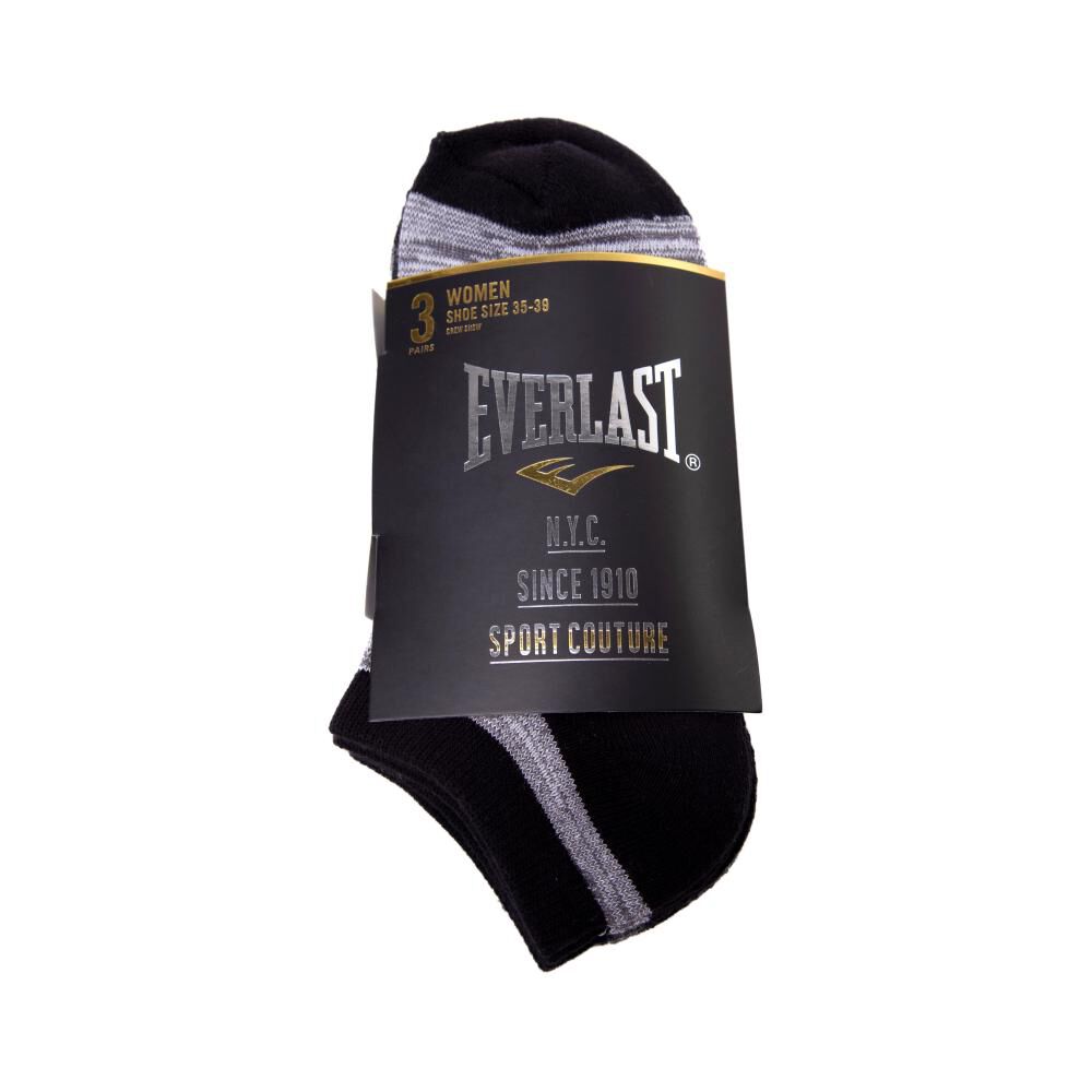 Tripack Calcetines Mujer Everlast image number 7.0