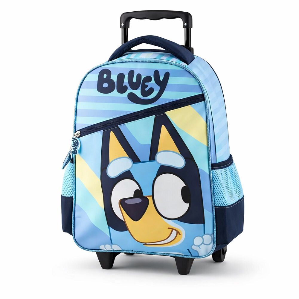 Mochila Bluey Con Ruedas + Lonchera Y Estuche image number 1.0