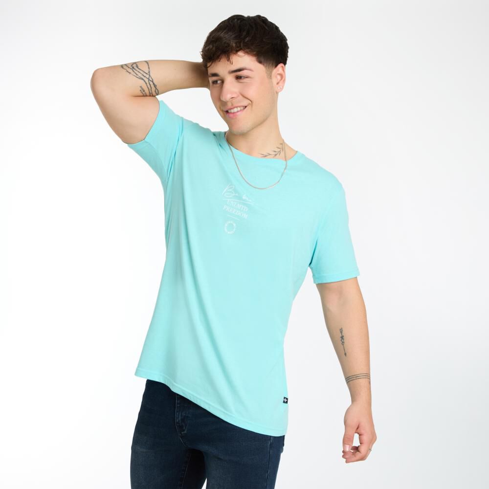 Polera Slim Manga Corta Cuello Redondo Hombre Skuad image number 0.0