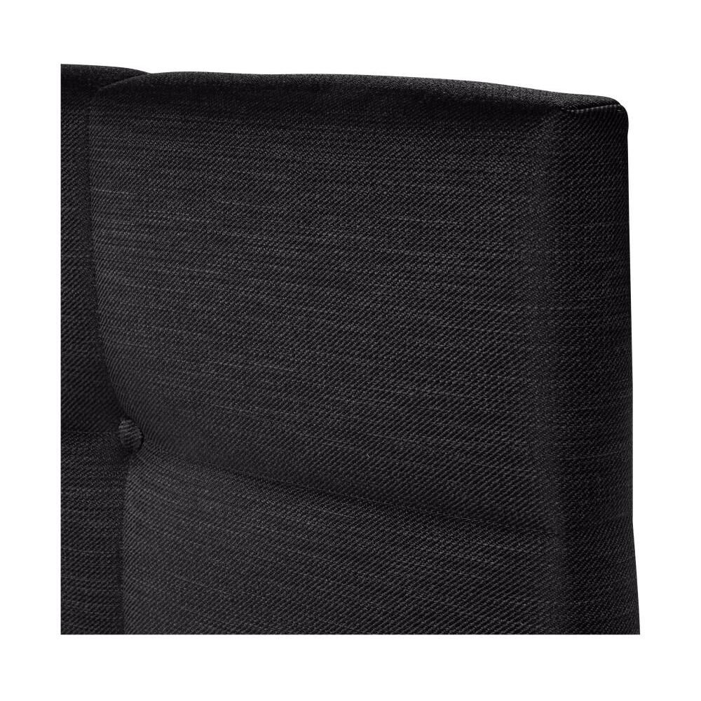 Cama Europea Rosen Tempo / King / Base Dividida + Respaldo Issey + C&oacute;moda Baker Grafito image number 3.0