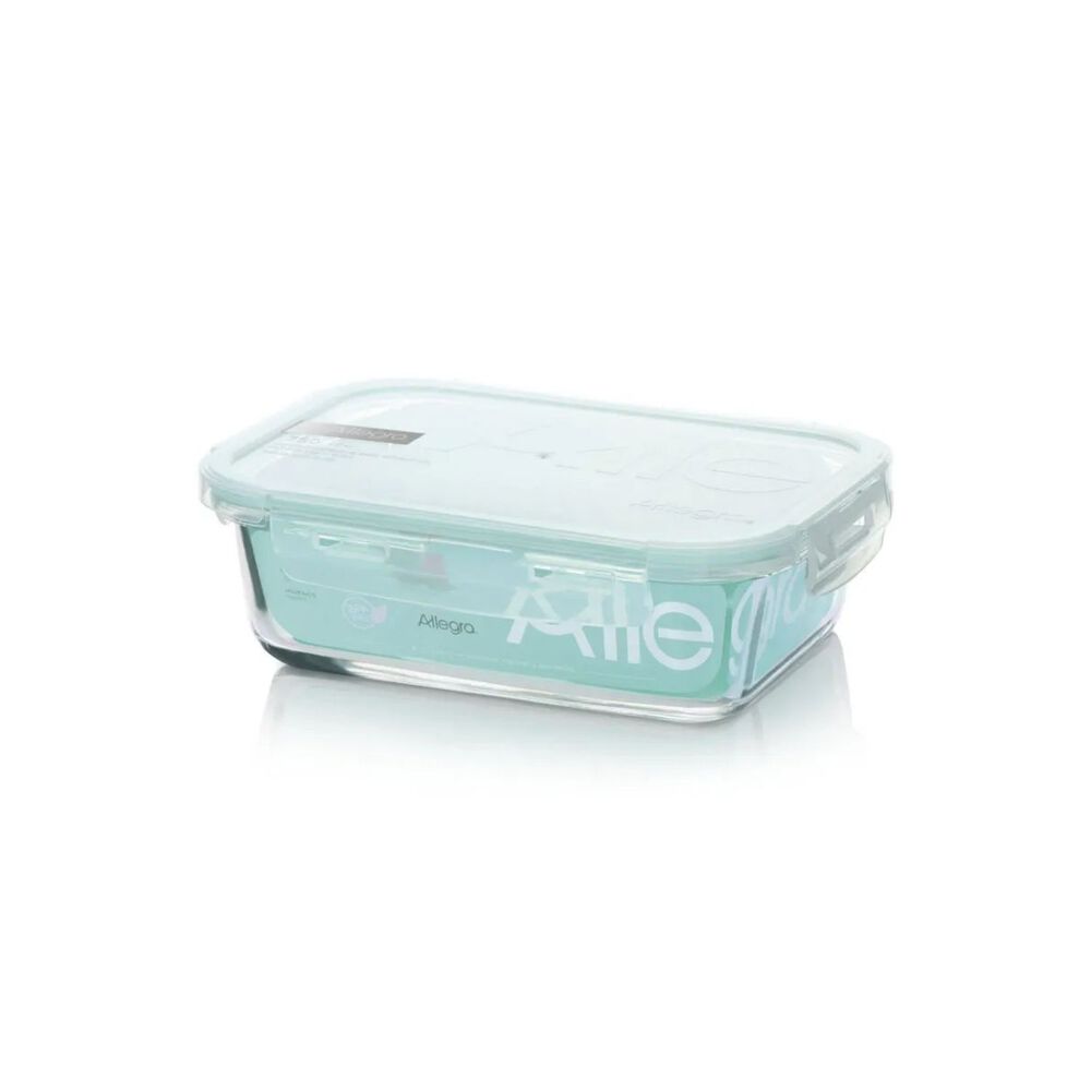 Set 12 Contenedores Tapers Hermeticos Vidrio Allegra image number 3.0