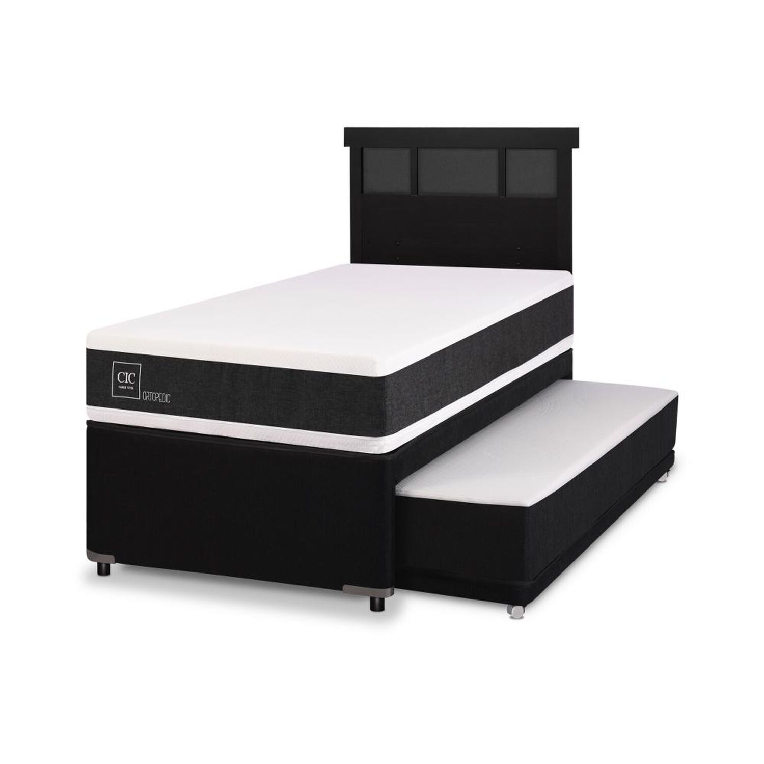 Cama Nido Cic Divan / 1.5 Plazas / Base Funcional + Respaldo image number 4.0