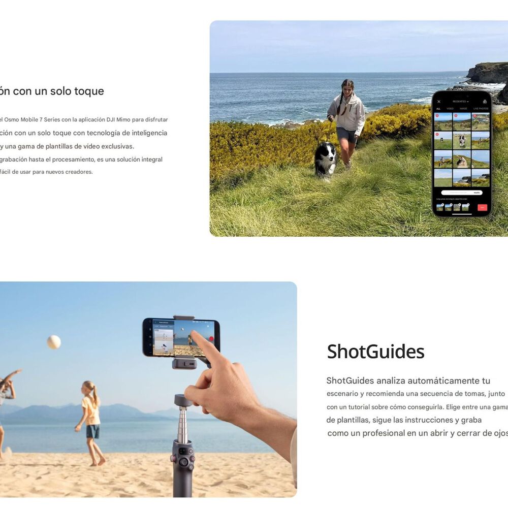 Dji Osmo Mobile 7p | Estabilizador Brazo Extensible M&oacute;dulo image number 7.0
