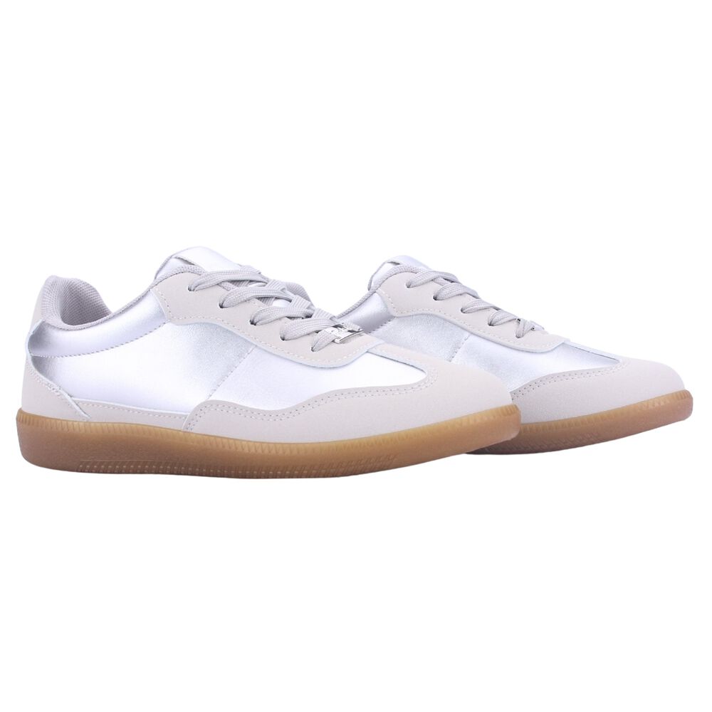Zapatilla Mujer Urbano Plateado Chalada Antulow-1 image number 4.0