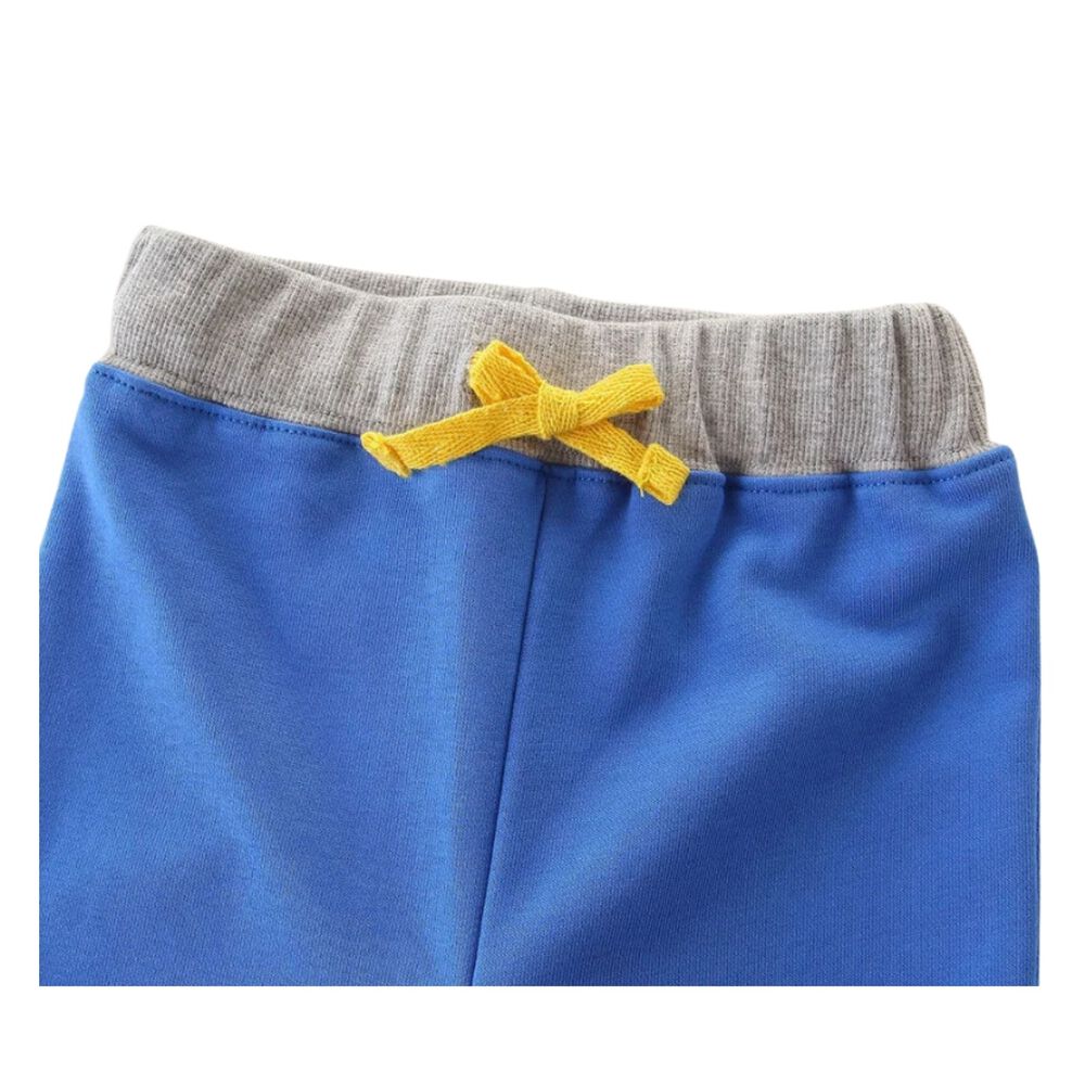Pantal&oacute;n Buzo Ni&ntilde;o 100% Algod&oacute;n Jump Kids Azul Cohete image number 2.0