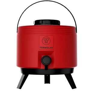Maxi Termo 6 Litros Termolar Rojo Para Agua Caliente Y Fria