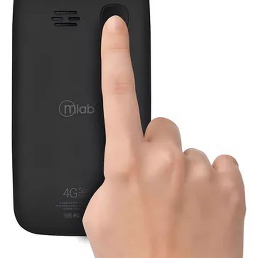 Telefono Senior Mlab 9204 Shell 4g Sos 2.8 Pulgadas Negro image number 4.0
