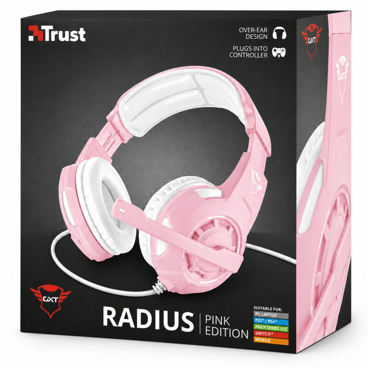 Audifonos Gamer Rosados Trust Radius Gxt 310 Multiplataformas image number 0.0