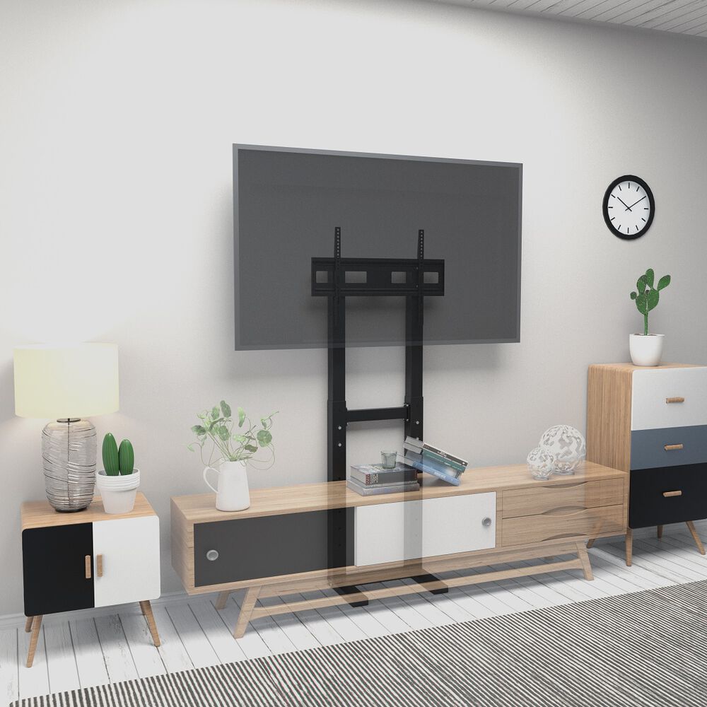 Soporte Pedestal Tv Contra Pared 32" A 85" Sin Perforaciones! - Brasforma image number 0.0