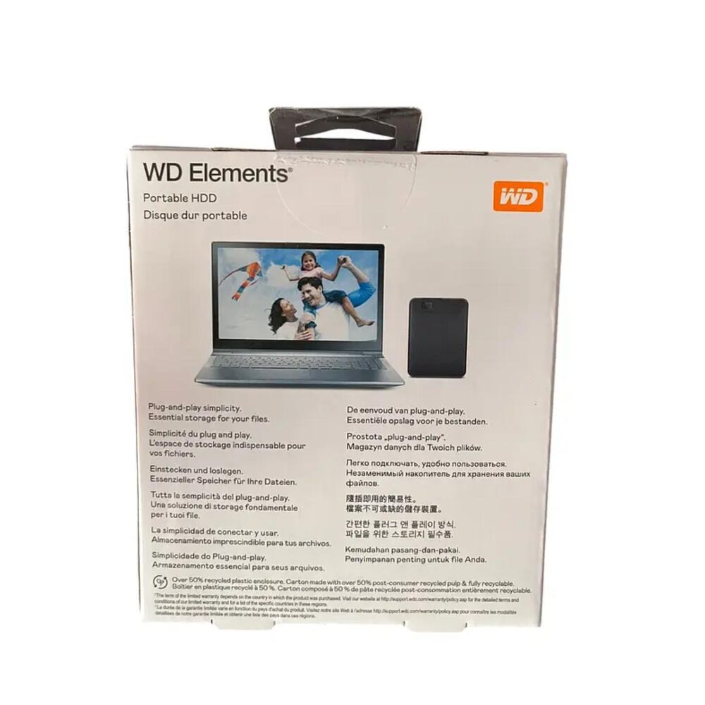 Disco Duro Externo 2tb Usb 3.0 Wdbu6y0020bbk-wesn image number 4.0