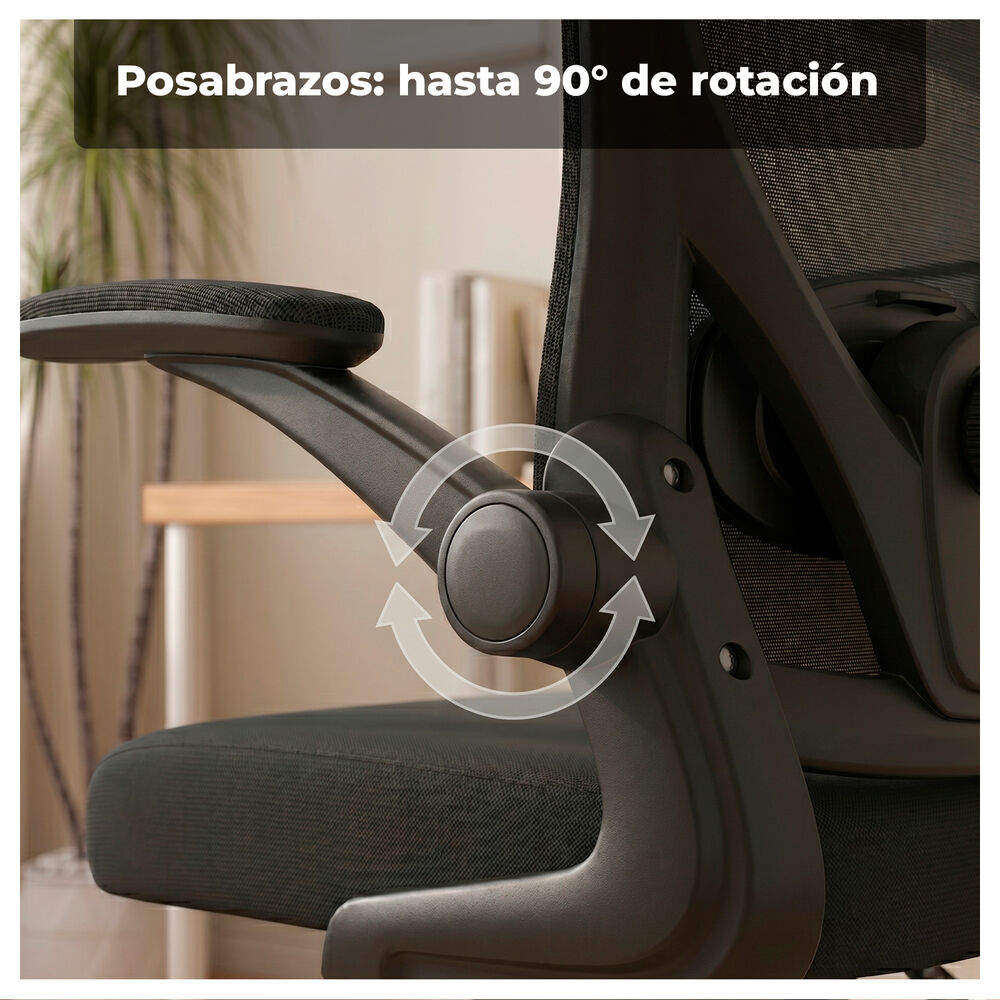 Silla Oficina Ergon&oacute;mica Reclinable Apoyacabeza image number 7.0