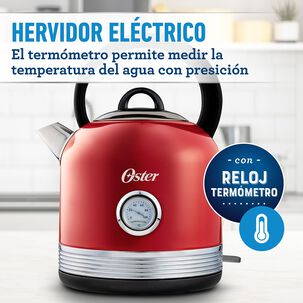 Hervidor Electrico Oster Con Capacidad De 2.5 Lt Bvstkt900r