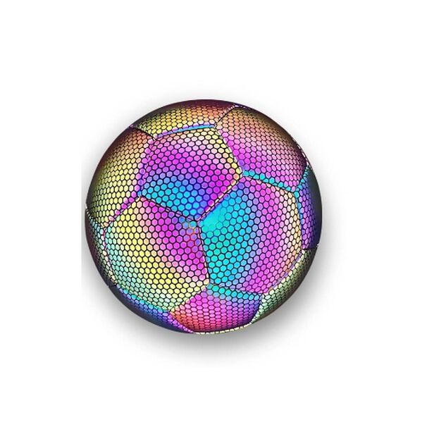 Pelota De Futbol Fluorescente Reflectante Luminoso