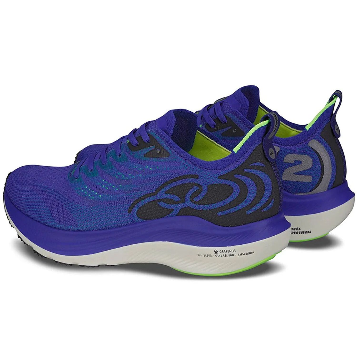 Zapatilla Running Hombre Corre Grafeno 2 Azul image number 1.0