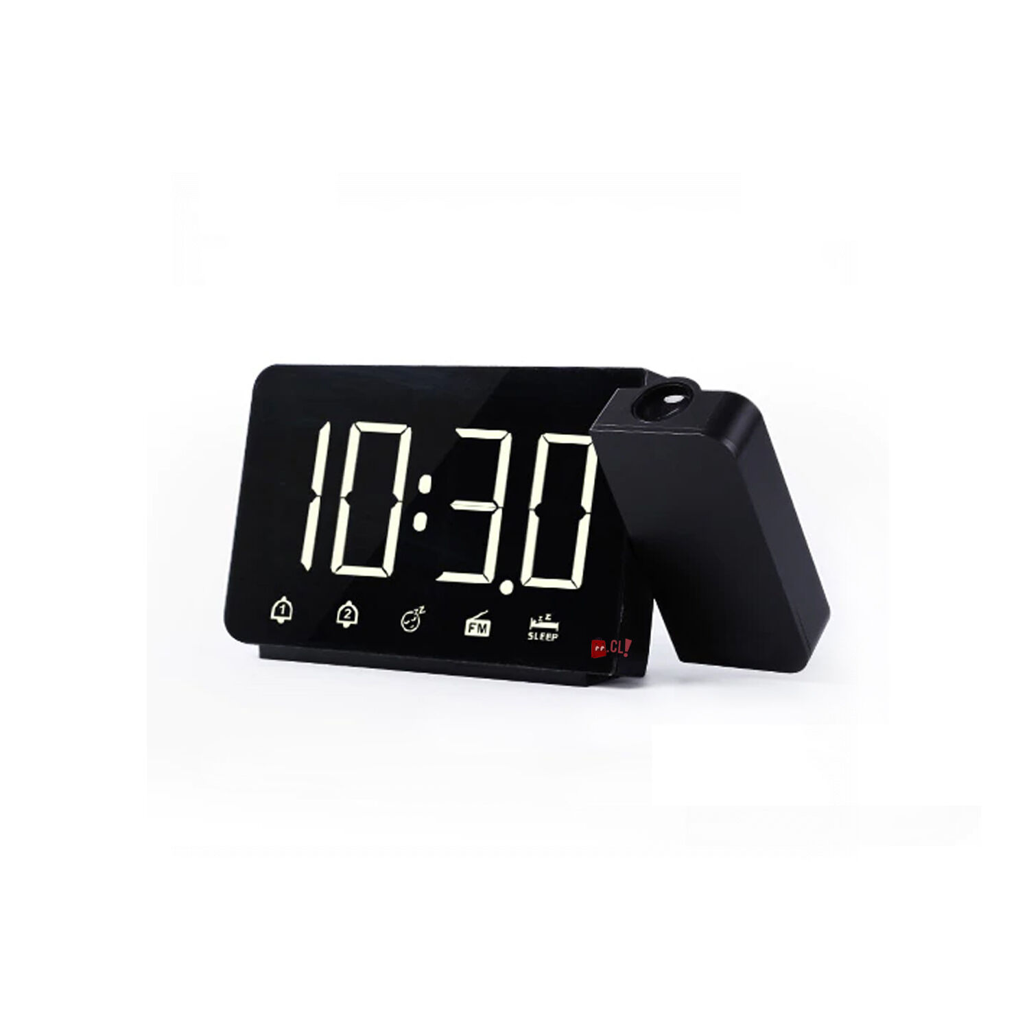 Radio Reloj Con Proyecci&oacute;n De Hora Y Pantalla Led - Ps image number 1.0