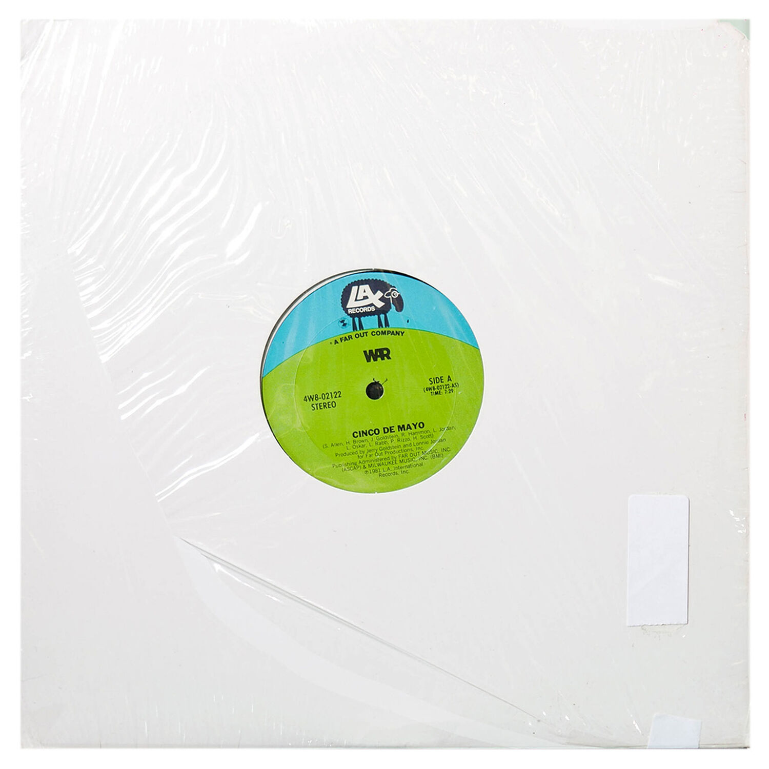 War - Cinco De Mayo | 12" Maxi Single Usado image number 0.0