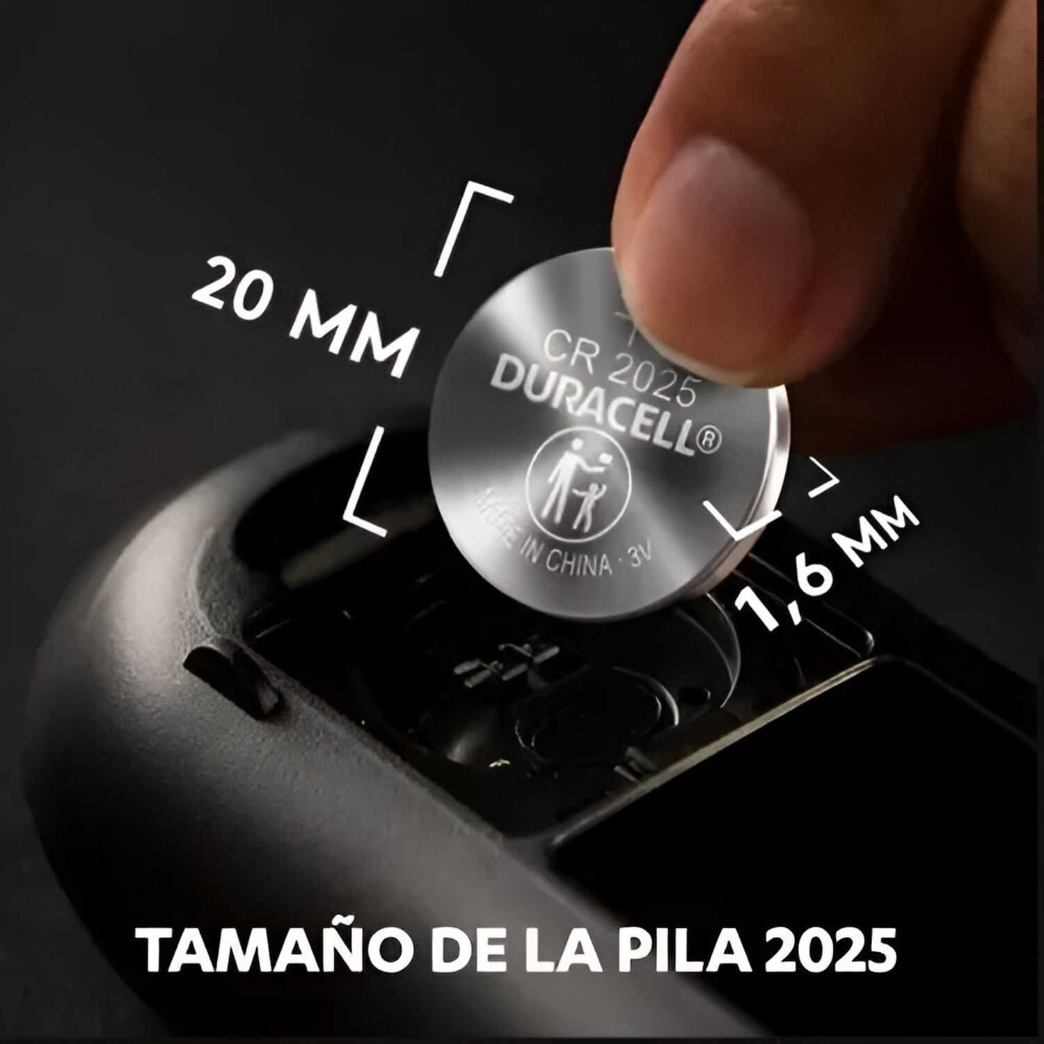 Pila Duracell Especial 2025 Lithium Battery 3v image number 2.0