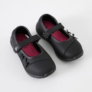 Zapato Escolar Niña Minnie Negro