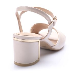 Sandalia Mujer Via Uno 22732602 Beige