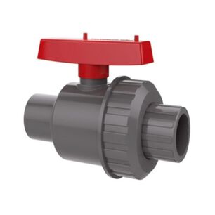 V&aacute;lvula De Bola Pvc-u 1-1/2" 50 Mm Una Amer Cementar Flowmak