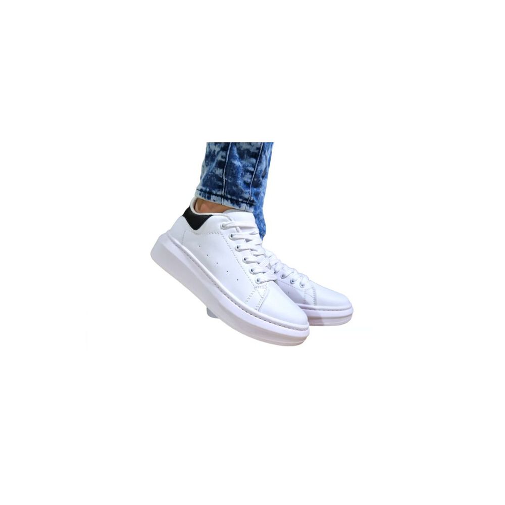 Zapatillas Caballero Casual Urbana Blancas image number 3.0