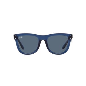 Lentes De Sol Wayfarer Reverse Transparent Navy Blue Ray-ban