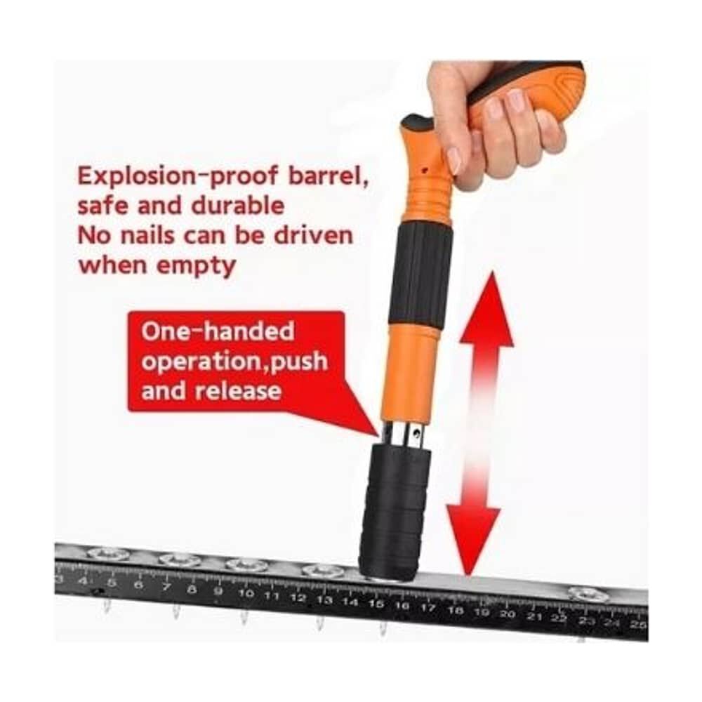 Pistola De Clavos Descarga Automatica Ajustable Y De Acero image number 8.0
