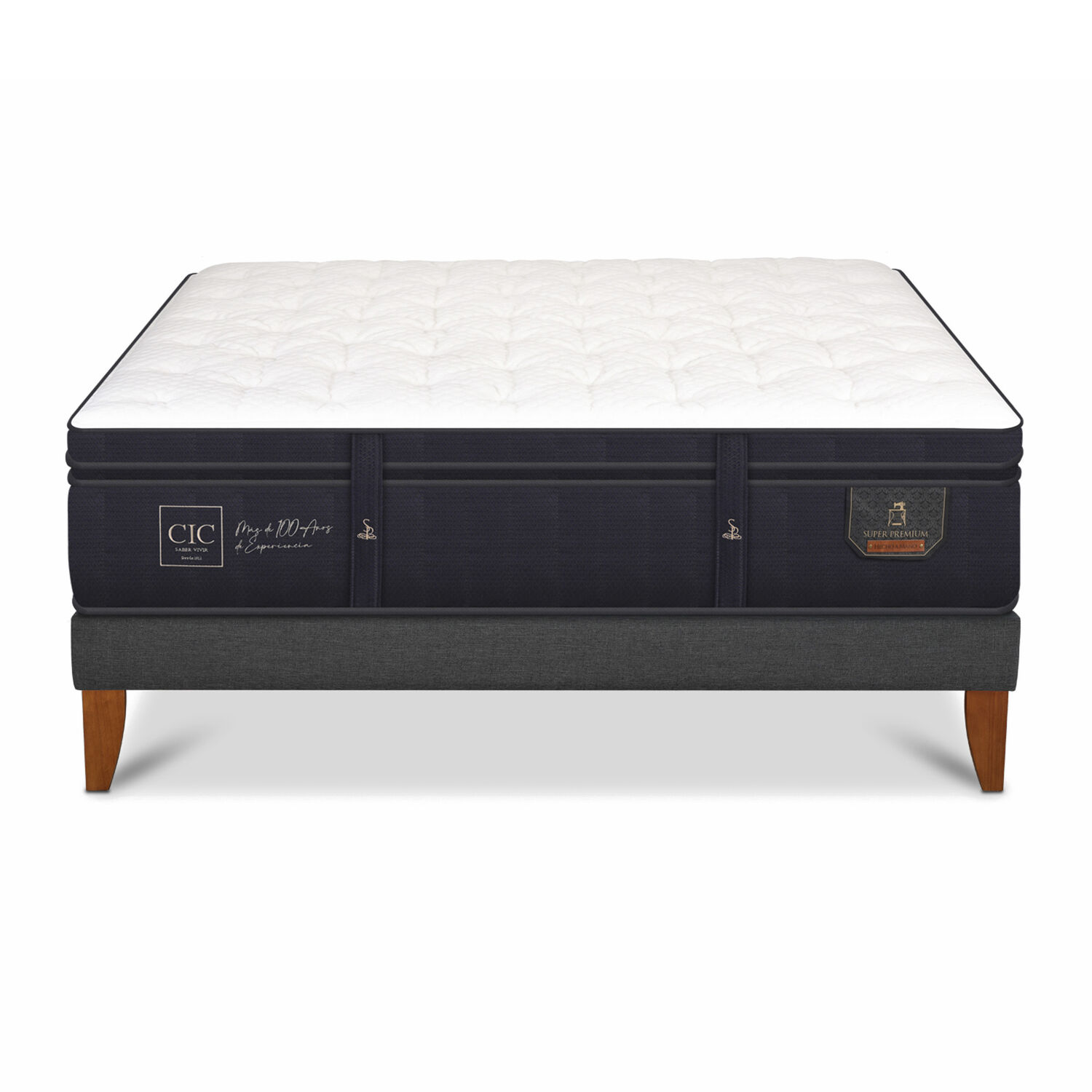 Cama Europea Cic Super Premium / King / Base Normal image number 0.0