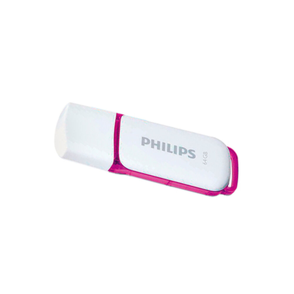 Pendrive Philips Snow 64gb (purple) 2.0 Fm64fd70b/97 image number 1.0