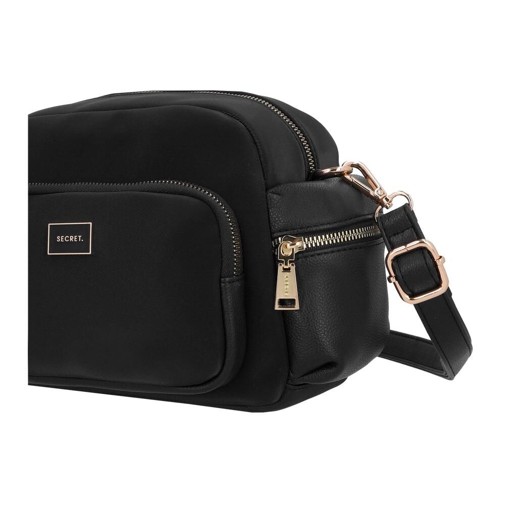 Bandolera Secret Trento St6 M Negro image number 4.0