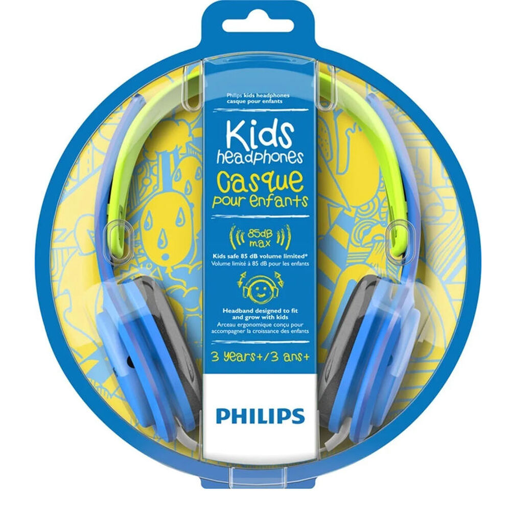 Audífonos Over Ear Alámbricos Para Niños Philips Azul Mlab image number 4.0