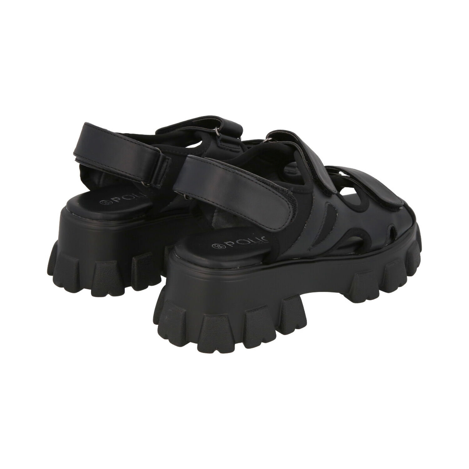 Sandalia Mujer Negro Plataforma Mixen 26 Police image number 4.0