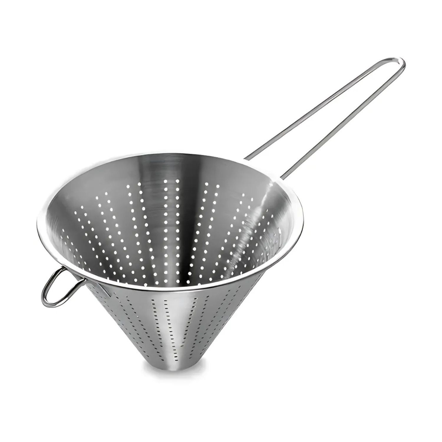 Colador C&oacute;nico De Acero Inoxidable 20cm Plateado Cuiner image number 1.0