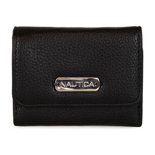 Billetera De Mujer Daria Negra Nautica