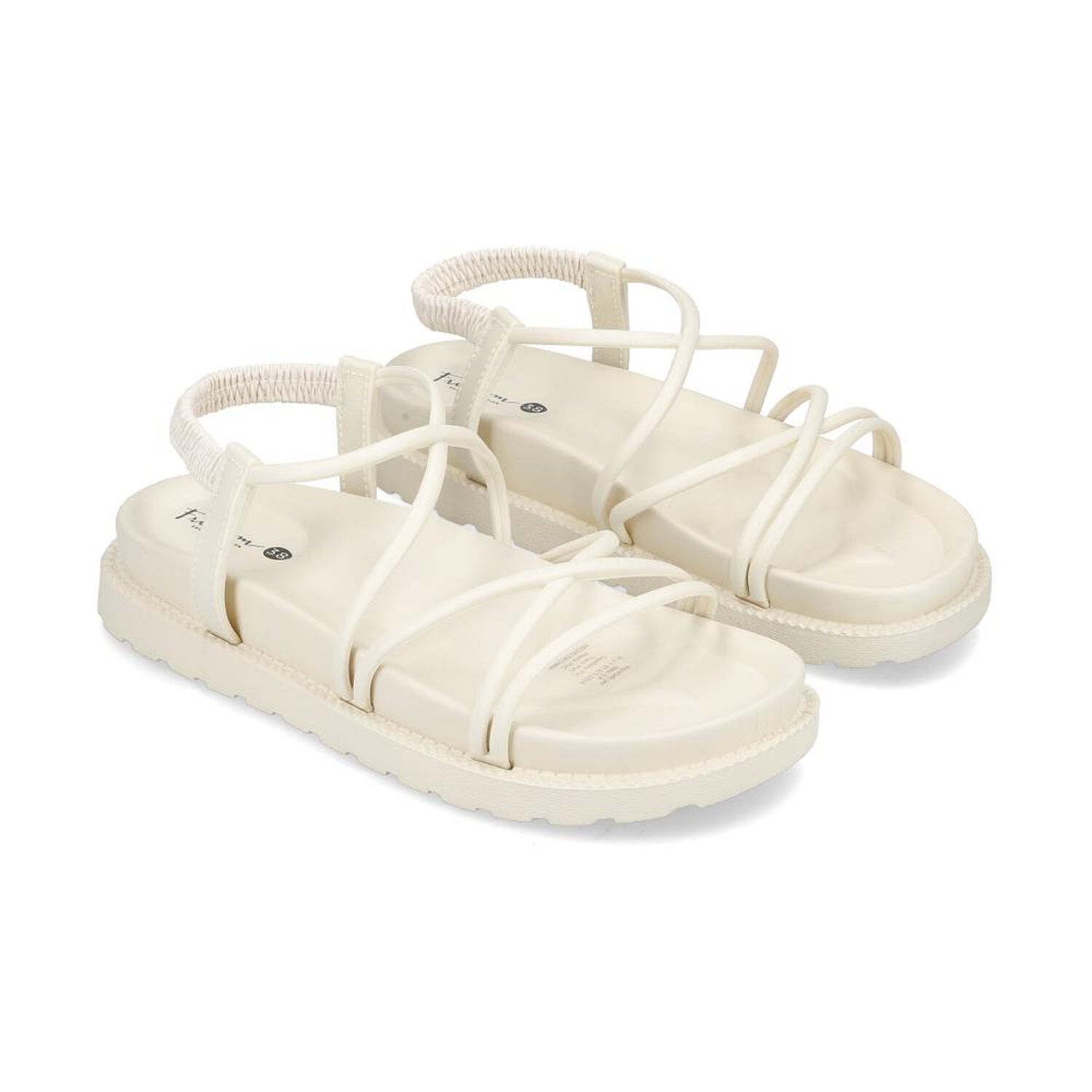 Sandalia Mujer Freedom Beige image number 1.0