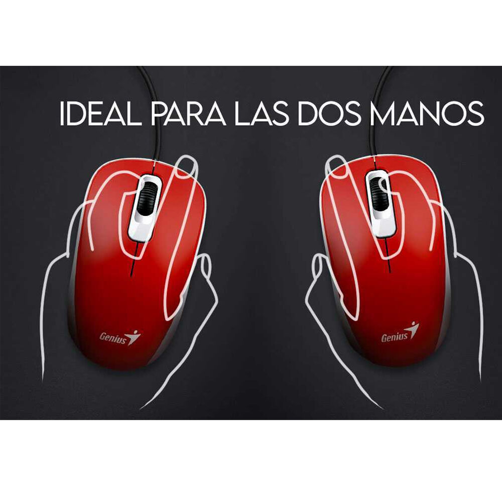 Mouse Genius Dx110 1000dpi 3 Botones image number 5.0