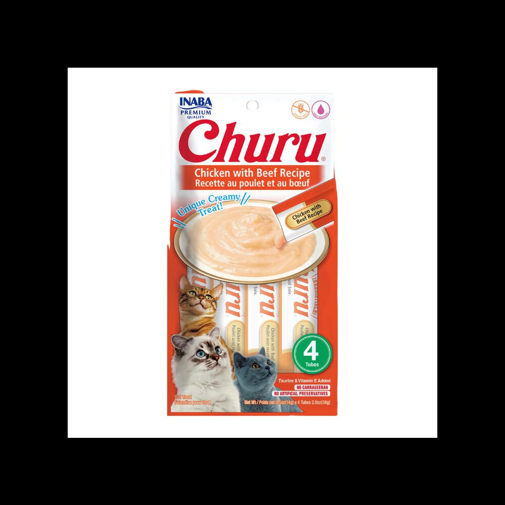 Churu Gato Sabor Pollo Y Carne 4 Unidades image number 0.0
