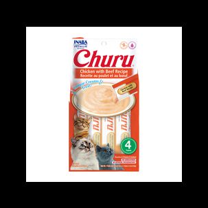 Churu Gato Sabor Pollo Y Carne 4 Unidades