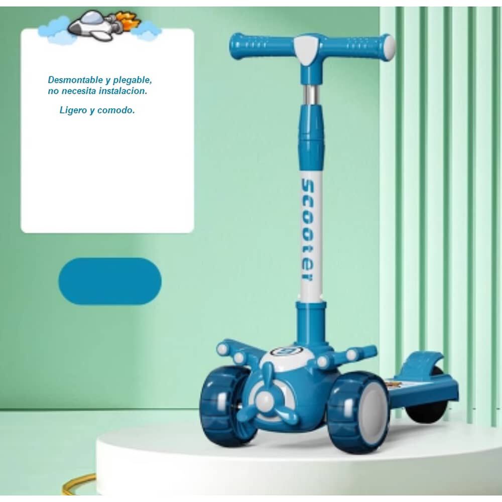 Monopat&iacute;n Ni&ntilde;os Avi&oacute;n Celeste image number 3.0