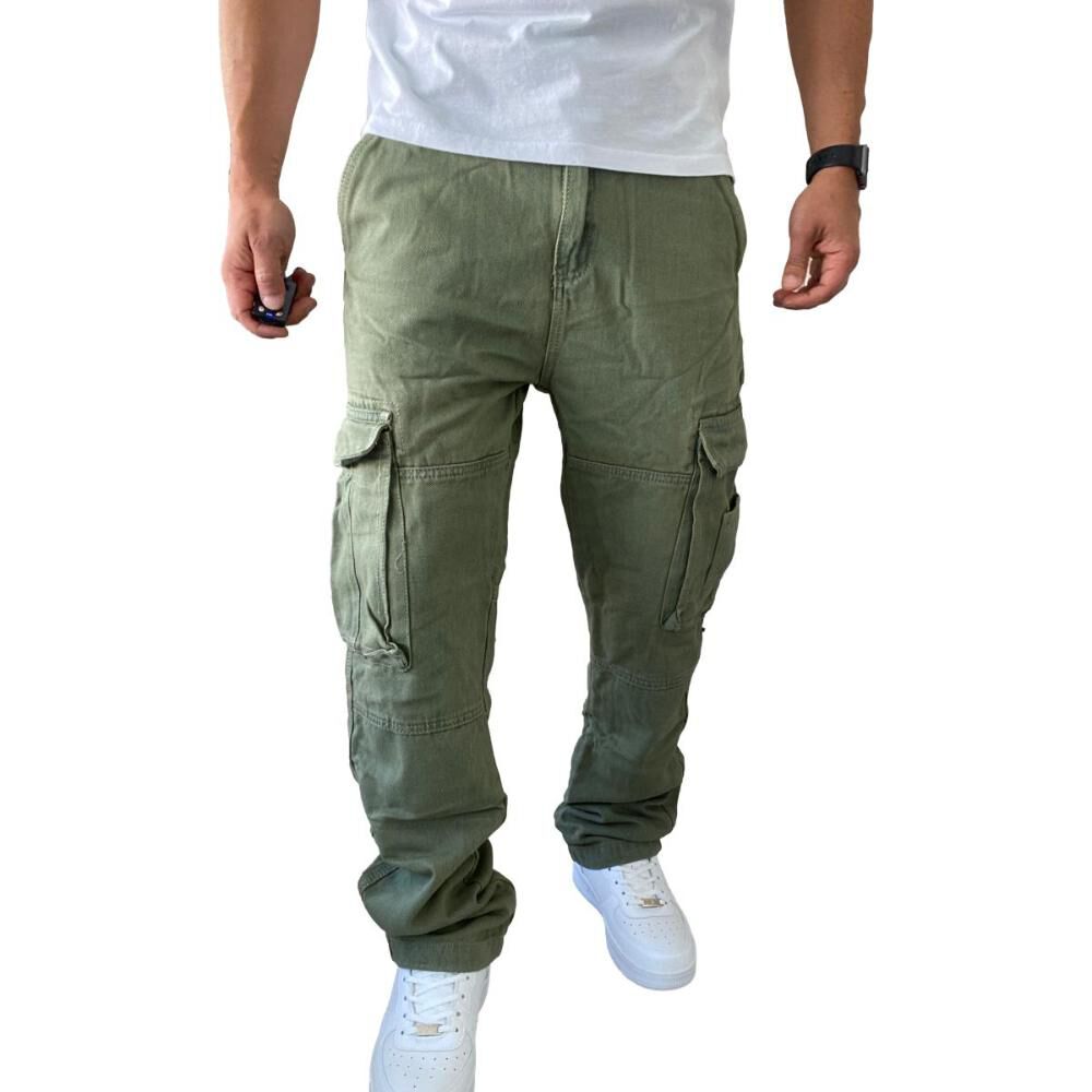 Jeans Diábolo Cargo Relaxed Fit Hombre image number 12.0