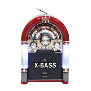 Radio Rockola Audiopro Am/fm Bluetooh / Usb / Sd / Bateria Recargable Ap02053