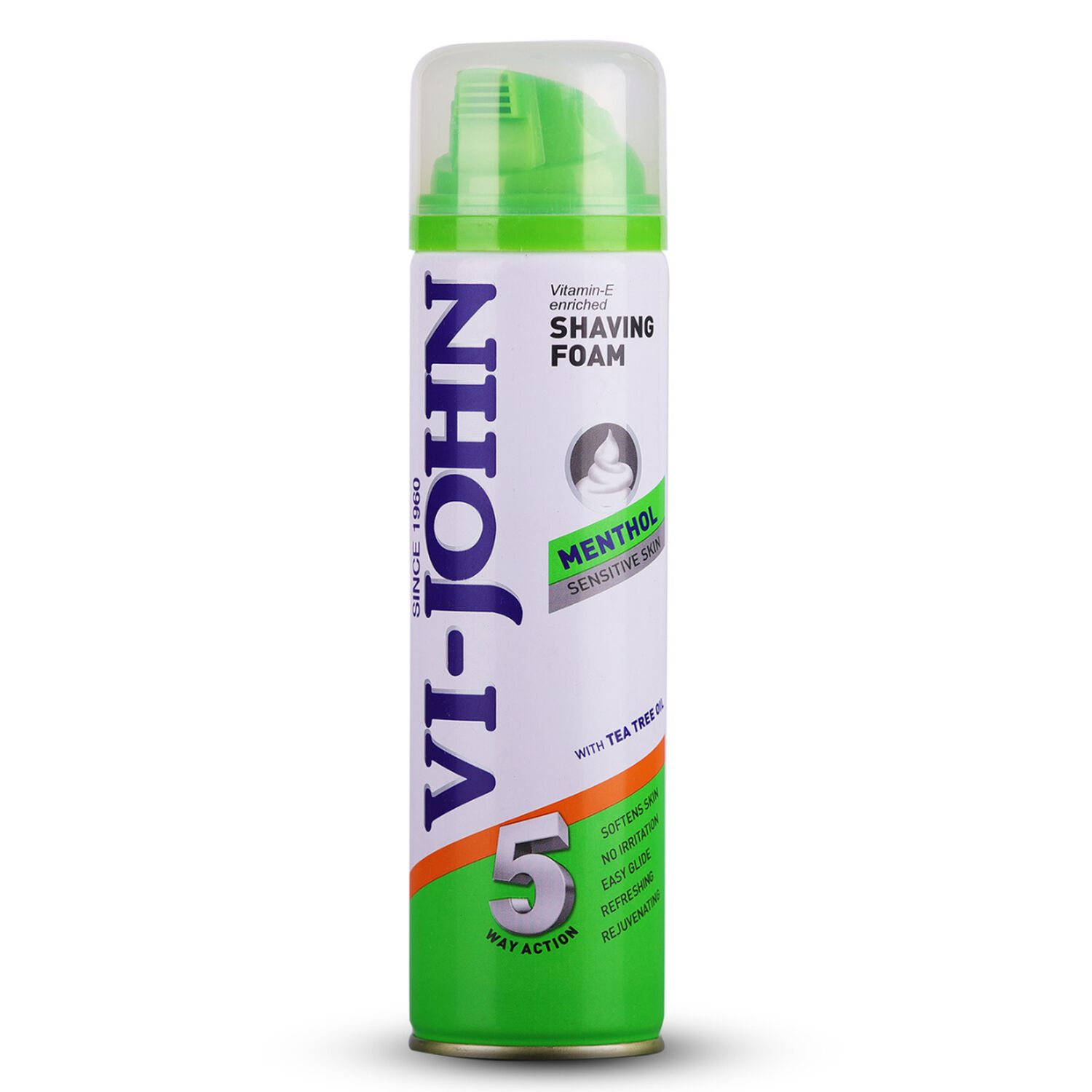 Vi-john Espuma De Afeitar Premium Mentol 200 Gr image number 0.0