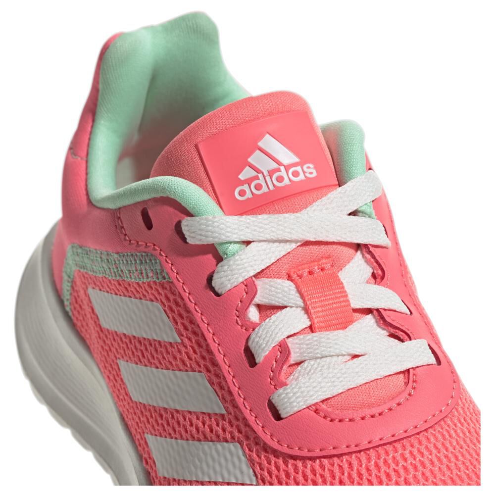 Zapatilla Juvenil Hombre Adidas Tensaur Fucsia image number 4.0