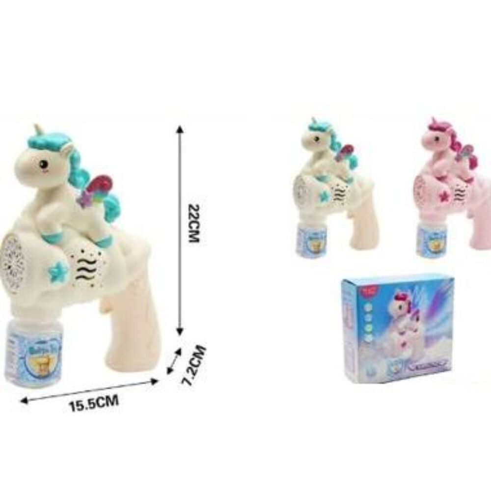 Unicorn Pistola De Burbujas Automática Para Niños image number 1.0